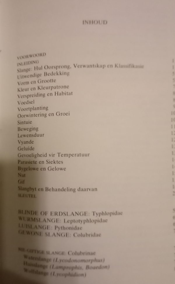 Slange van Suidelike Afrika - V F M FitzSimons (1978)