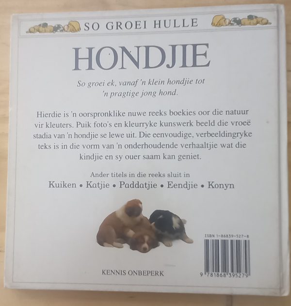Hondjie So groei hulle reeks - Angela Royston (1991)
