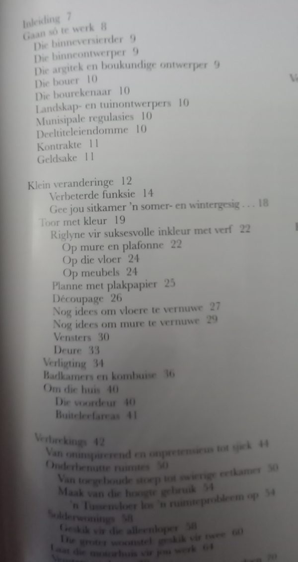 Verander verbreek en verbou - Estelle Spaarwater (1997)