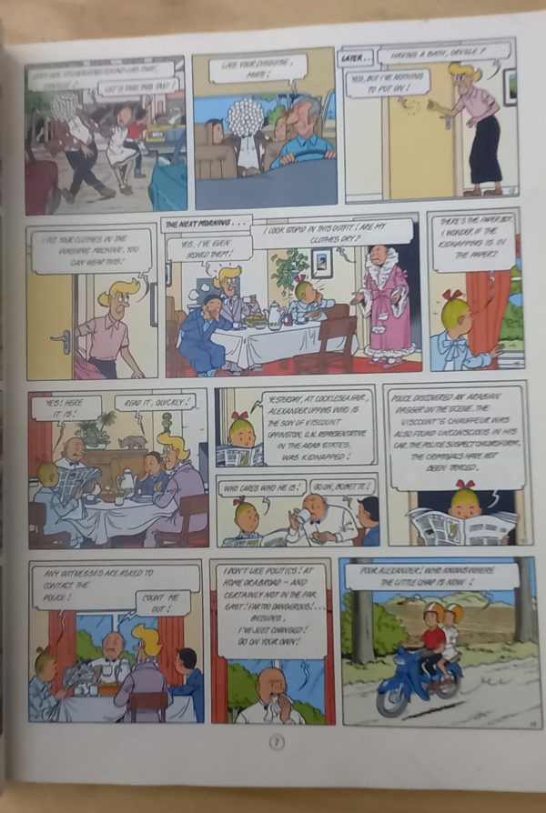 Bob & Bobette rhino rescue - Willy Vandersteen (1990)