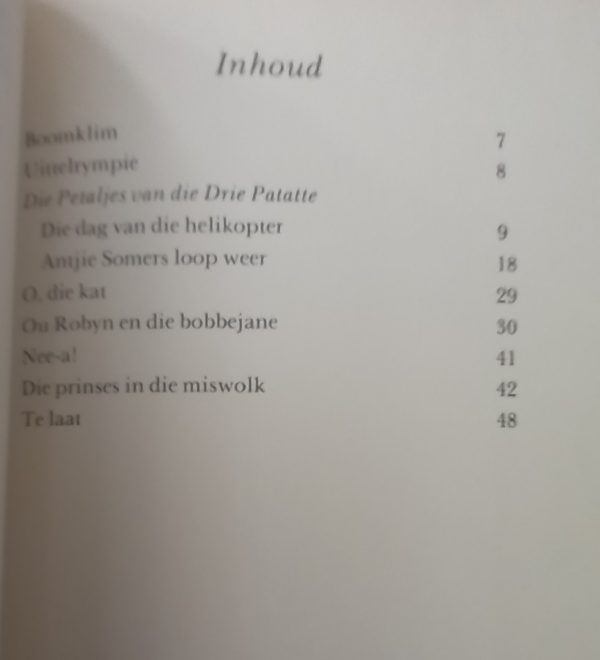 Die petaljes van die drie patatte - Pieter W Grobbelaar (1977)