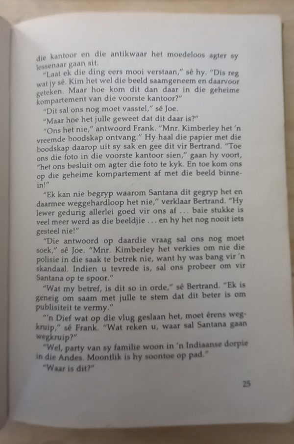 Hardy-hulle Die afgodsbeeld - Franklin W Dixon (1982)