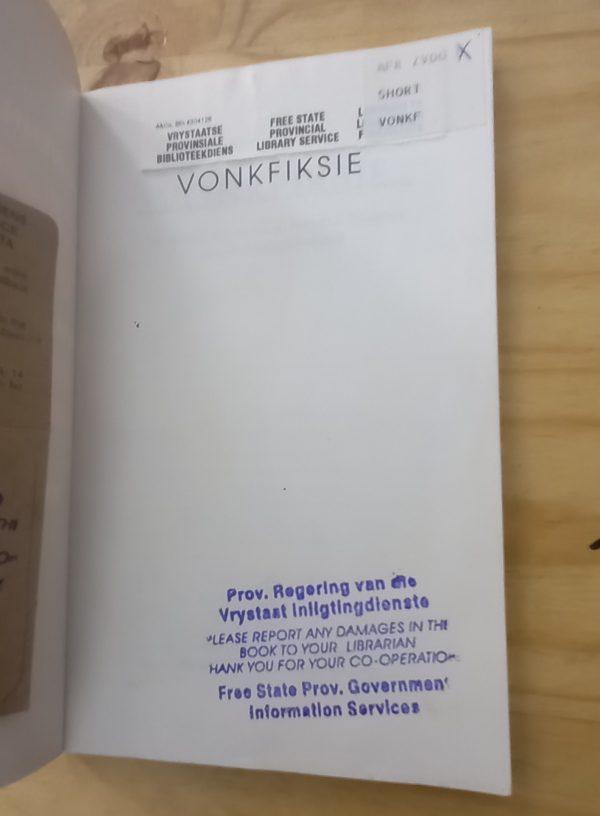 Vonk-fiksie Die wenners van De Kat en Human & Rousseau se kortverhaalwedstryd (1999)