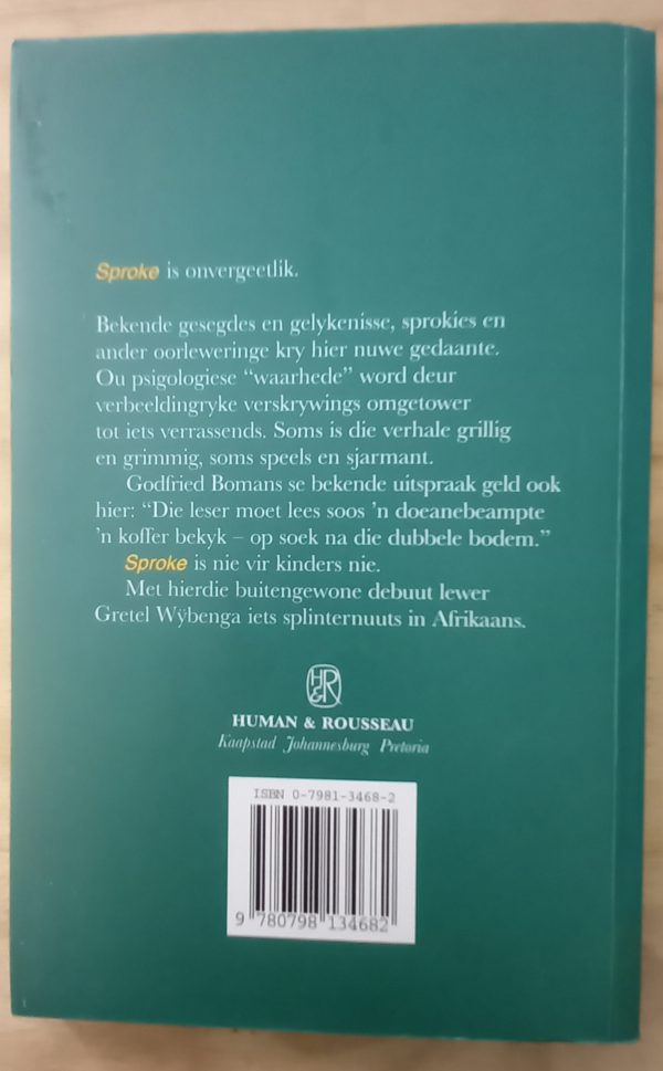 Sproke - Gretel Wynbenga (1995)