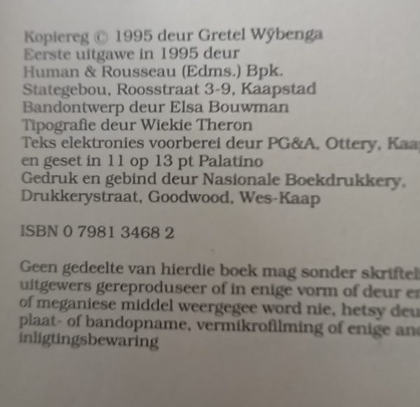 Sproke - Gretel Wynbenga (1995)