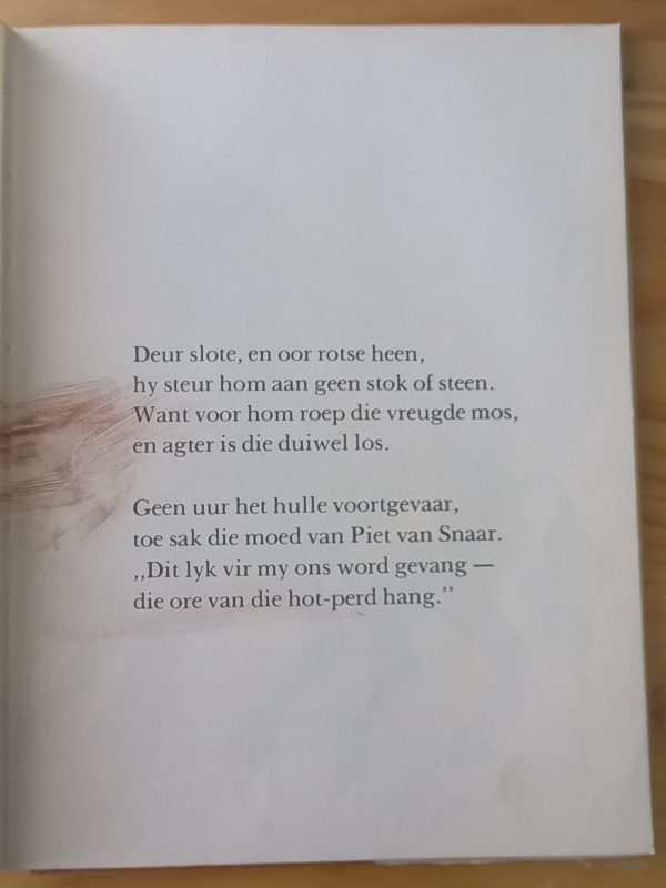 Piet van Snaar - Eugene N Marais (1977)