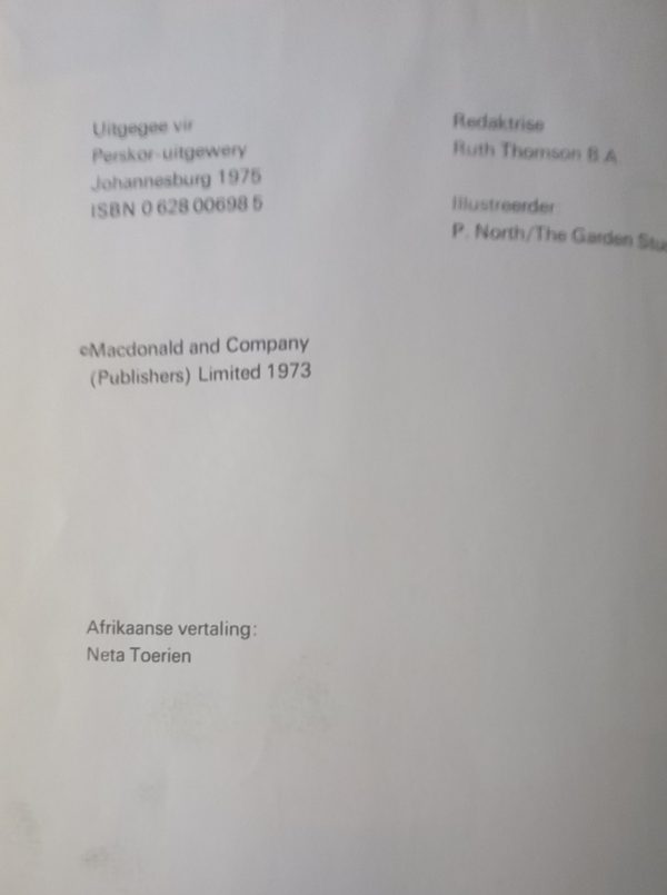 Eerste biblioteek 30 Papier en die drukkuns (1975)