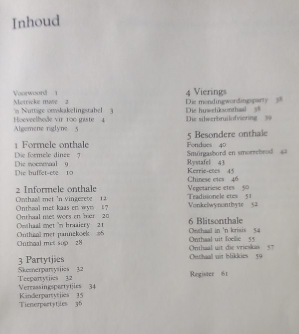 Onthaal met smaak - Bettie Theron (1979)