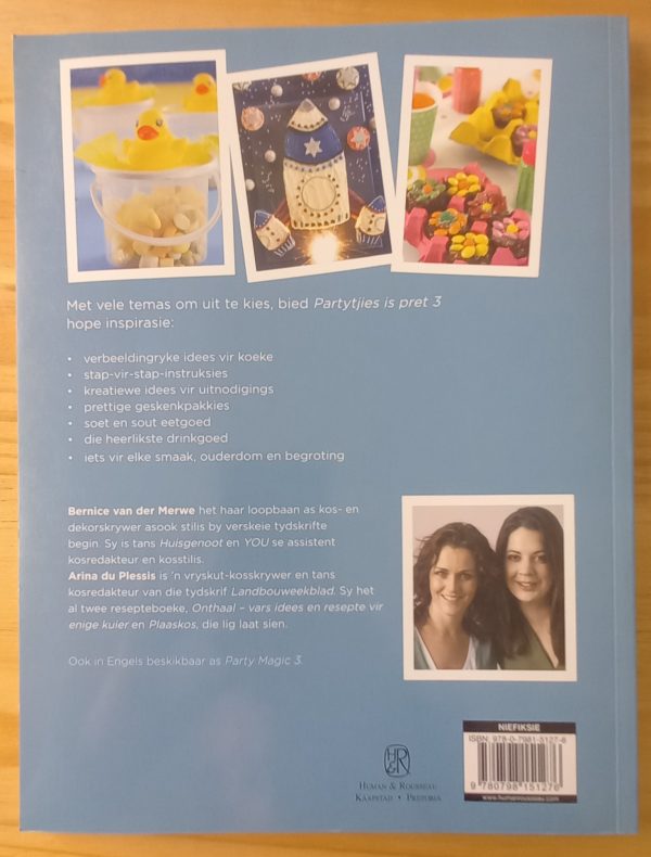 Partytjies is pret 3 vir seuns en meisies - Arina du Plessis en Bernice van der Merwe (2011)