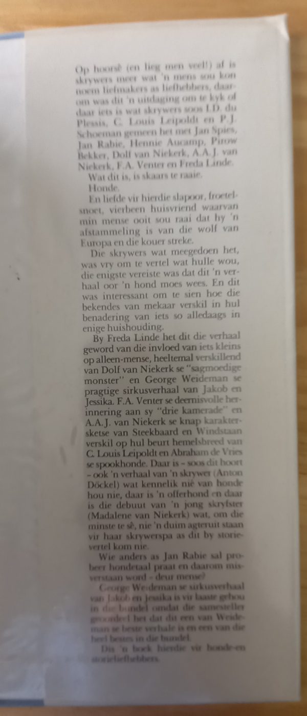 Steekbaard. Die beste Afrikaanse hondestories - A H de Vries (1989)