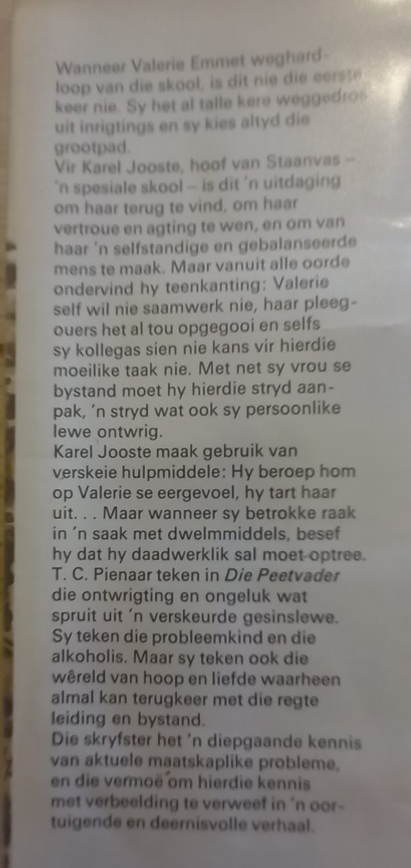 Die peetvader - T C Pienaar (1973)