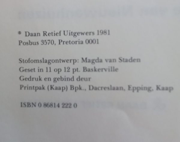 Roep van die trekvoel - Jackie van Nieuwenhuizen (1981)