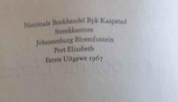 Oe oor die einders - H J Vermaas (1967)