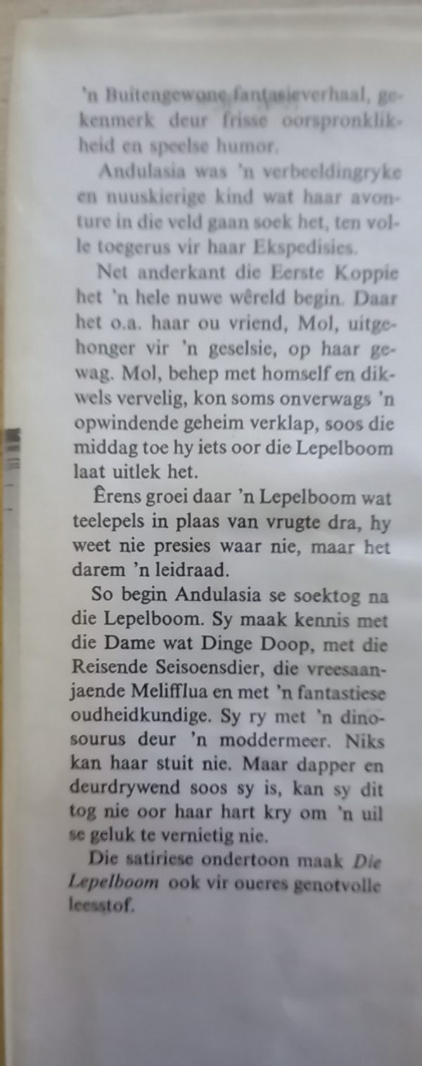 Die lepelboom - Mary B Palmer (1967)